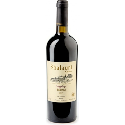 Shalauri Kvevri červené Saperavi Shalauri gruzínské suché 2017 13,5% 0,75 l (holá láhev)