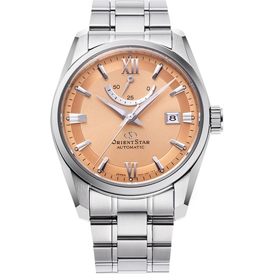 Orient Star RE-AU0108G - Мъжки часовник, Автомат, 38.5mm, 10 ATM, Оранжев