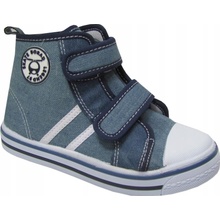 YoClub chlapčenské vysoké tenisky so zapínaním na suchý zips športová obuv