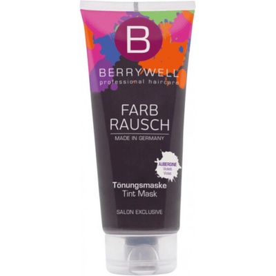 Berrywell farebná maska na vlasy Aubergine 201 ml