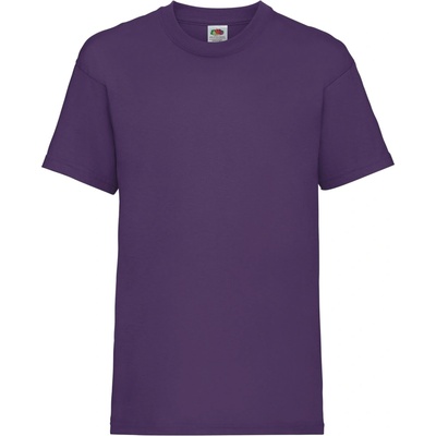 Fruit of the Loom F37•Kids Valueweight Tee fialová