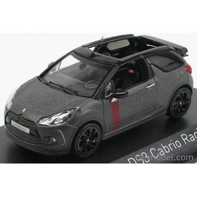 Norev Citroen Ds3 Cabriolet Racing 2014 Matt Grey 1:43