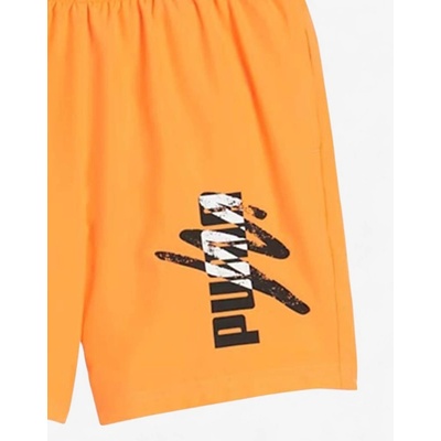 PUMA Essentials Logo Lab Shorts Orange