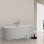 Ideal Standard Свободностояща вана Ideal Standard Atelier Dea 180x80 см бяла матова залепена за стена, BTW (T9940V1)