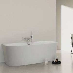 Ideal Standard Свободностояща вана Ideal Standard Atelier Dea 180x80 см бяла матова залепена за стена, BTW (T9940V1)