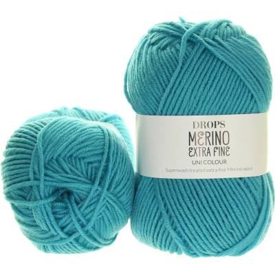 Drops Merino Extra Fine 43 světle tyrkysová