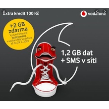 Vodafone datová karta - 1,2 GB dat