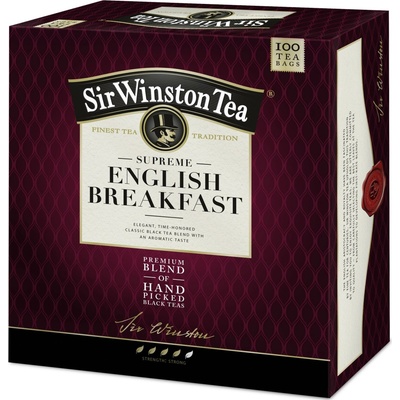 Sir Winston Tea English Breakfast černý čaj 100 sáčků 180 g