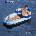 Bestway Дюшек надуваем 191x107 см, Bestway 43533 Hydro Force Indigo Wave Lounge, с облегалка и поставка за чаша (43533)