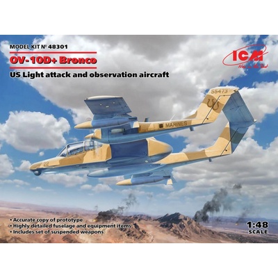 Bronco ICM North American Rockwell OV 10D+ 1:48