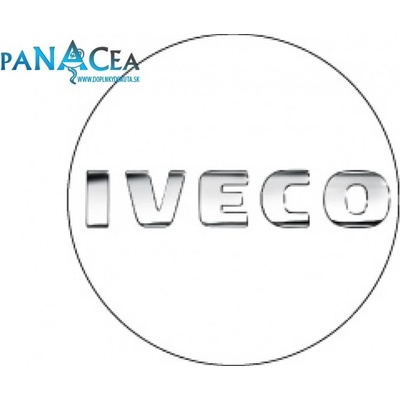 Samolepka na stredy kolies živicová 4ks - IVECO (C13)