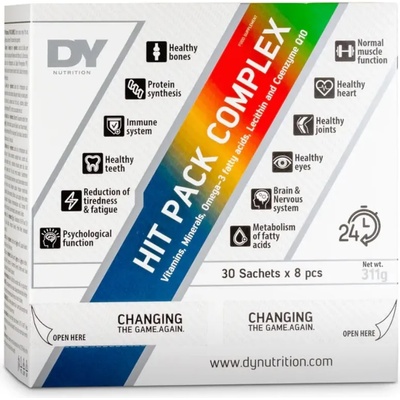 DY Nutrition Hit Pack Complex, 30 пакета, Dorian Yates Nutrition