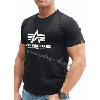 Alpha Industries Basic T-Shirt Black tričko pánske čierne