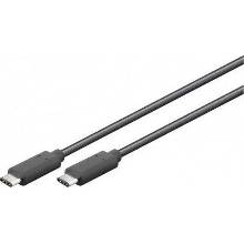 Goobay 66509 USB-C – USB-C USB 3m černý