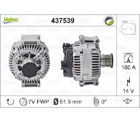 Alternátor VALEO 437539
