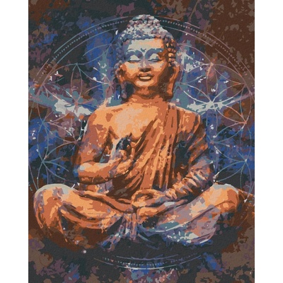 zuty Malování podle čísel Hvězdný buddha III 80 x 100 cm vypnuté plátno na rám 8596530052159
