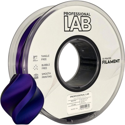 Professional Lab FG-P117-E1, 3D филамент, PLA Silk, Tri Color, Blue, Purple, Black, 1kg, 1, 75mm (FG-P117-E1)
