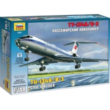 Zvezda Model Kit letadlo 7007 Tupolev Tu 134B 1:144