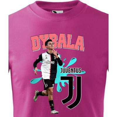 Dětské tričko Paulo Dybala PurpurováCanvas Dětské tričko Bezvatriko.cz 2044