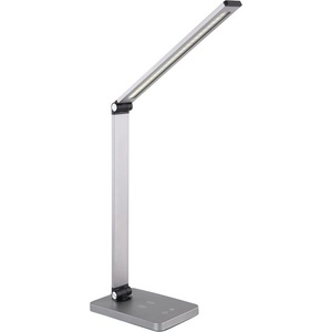 Platinet Настолна лампа 20W, с безжично зарядно устройство, 5 абажура, 500Lm, IP20, сребриста PDL888S (PDL888S)