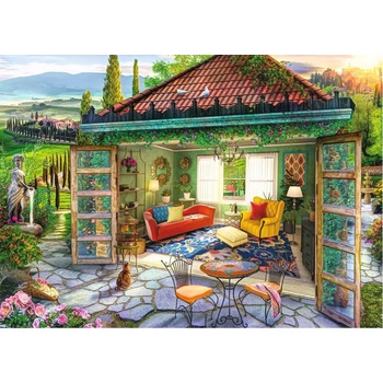 Ravensburger - Puzzle Tuscan oasis - 1 000 piese