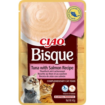Churu Cat CIAO Bisque Tuna with salmon Recipe 40 g