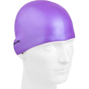 Mad Wave плувна шапка mad wave neon swim cap лилав