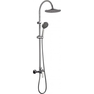 Inter Ceramic Душ система със смесител, пита, слушалка и шлаух ICT 6544GRAY, Inter Ceramic (6544GRAY)