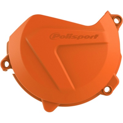 POLISPORT kryt spojkového víka KTM XCF/SXF 450 16-19, EXCF 450/500 17-19, HUSQVARNA FC/FS 450 16-19, FE/FX 450/501 17-19, barva oranžová
