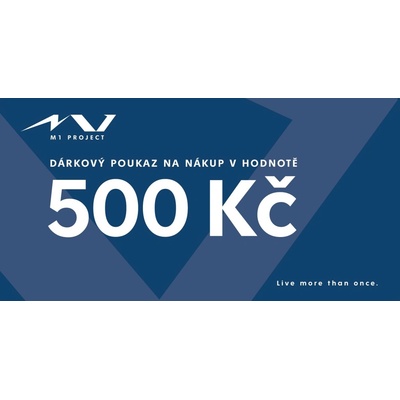Dárkový poukaz v hodnotě 500 Kč