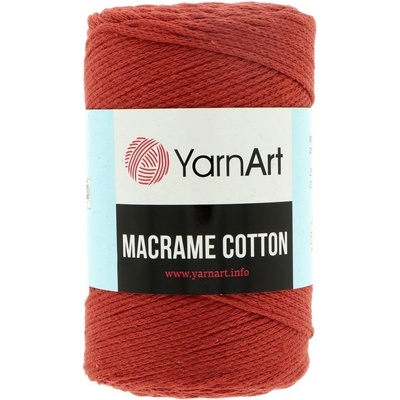 YarnArt Macrame Cotton 785 tmavá tehlová