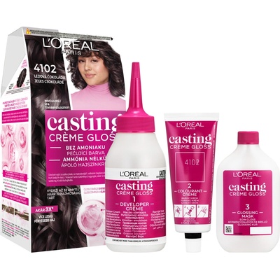 L'Oréal Casting Creme Gloss 410 chladný kaštan