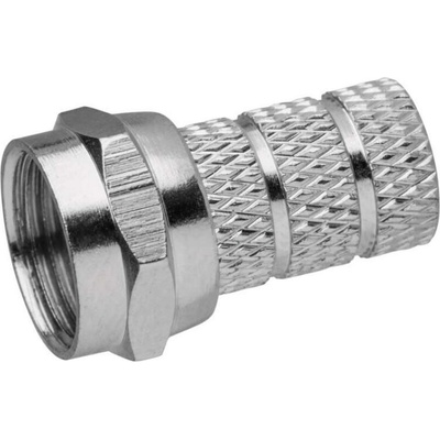 EMOS Konektor F vidlica pre koax CB500, 10ks 1807100400