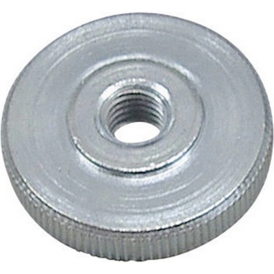 TOOLCRAFT DIN 467-5 ZN ryhovaná matica M4 DIN 467 ocel pozinkované 10 ks