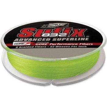 Sufix šnúra 832 Braid 120m 0,15mm 20lb Neon Line
