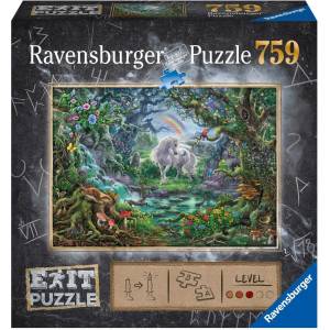 Ravensburger - Puzzle Puzzle EXIT: The Unicorn - 750 piese