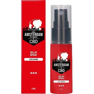 Shots Toys Спрей за задържане "amsterdam cbd" 15 мл