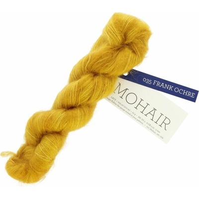 Malabrigo Mohair 035 Frank Ochre žltá horčica