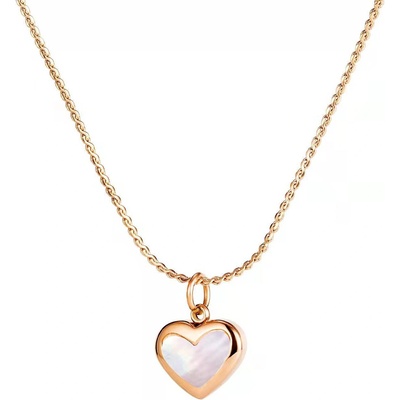 HARAHU Колие al-15236 - Златна / Розова kp15236 (al-15236)