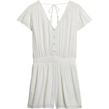 SUPERDRY Printed romper - White (Off White)