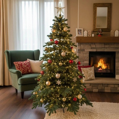 MoodMe CHILLY umelý vianočný stromček borovica natural 210 cm 007972