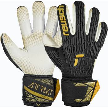 Reusch Attrakt Freegel Gold X GluePrint Finger Support вратарска ръкавица черна/златна