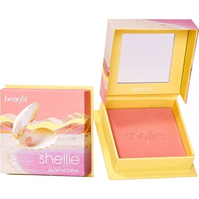 Benefit Tvářenka Shellie Silky-Soft Powder Blush 6 g – Zboží Dáma