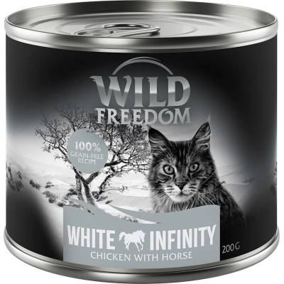 Wild Freedom Adult White Infinity konské & kuracie 12 x 200 g
