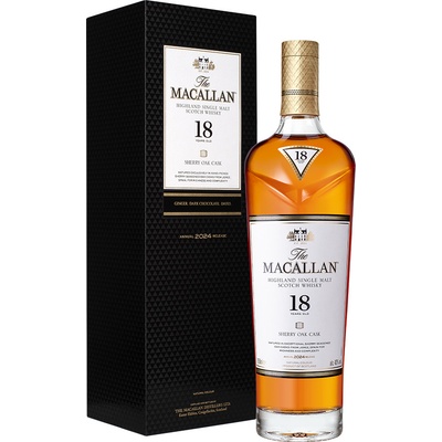Macallan Sherry Oak 18y 43% 0,7 l (čistá fľaša)