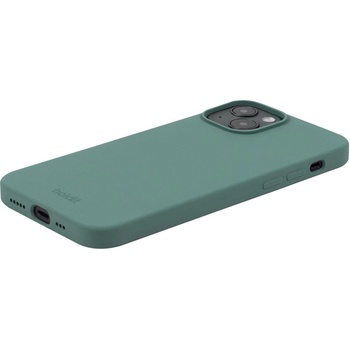 Holdit Гръб Holdit Silicone Case за iPhone 14 - Зелен (7330985154973)