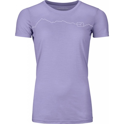 Ortovox Dámske funkčné tričko 150 Cool Mountain Ts W fialová