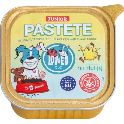 Lov & Ed Junior s kuřecím 12 x 150 g