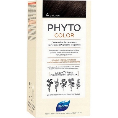 Phyto Color barva na vlasy bez amoniaku 4 Brown