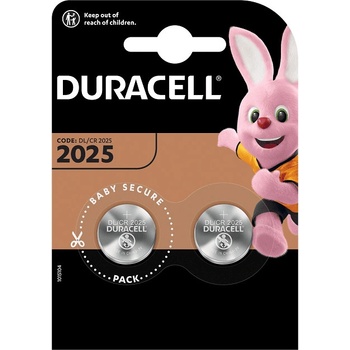 Duracell CR2025 2ks 5000394045514